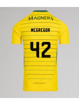 Celtic Callum McGregor #42 Replika Borta Kläder 2024-25 Kortärmad